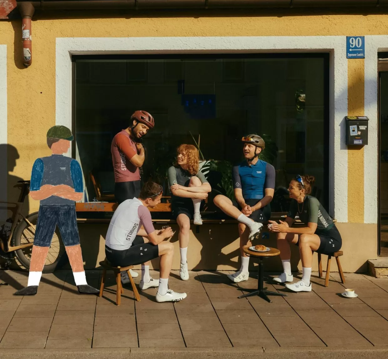 mens_midsummer_jersey___classic_blue_sleeve_3-1.webp Jerseys^Pas Normal Studios Men's Midsummer Jersey — Classic Blue Sleeve