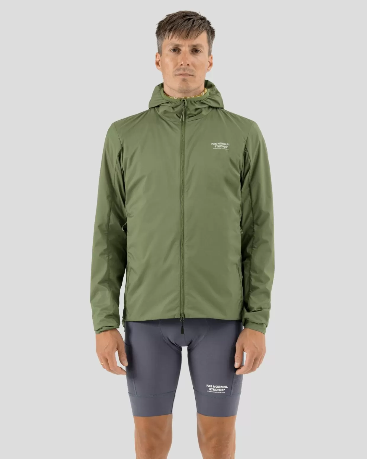 mens_offrace_stow_away_jacket___army_green_3-1.webp Casual^Pas Normal Studios Men's Off-Race Stow Away Jacket — Army Green