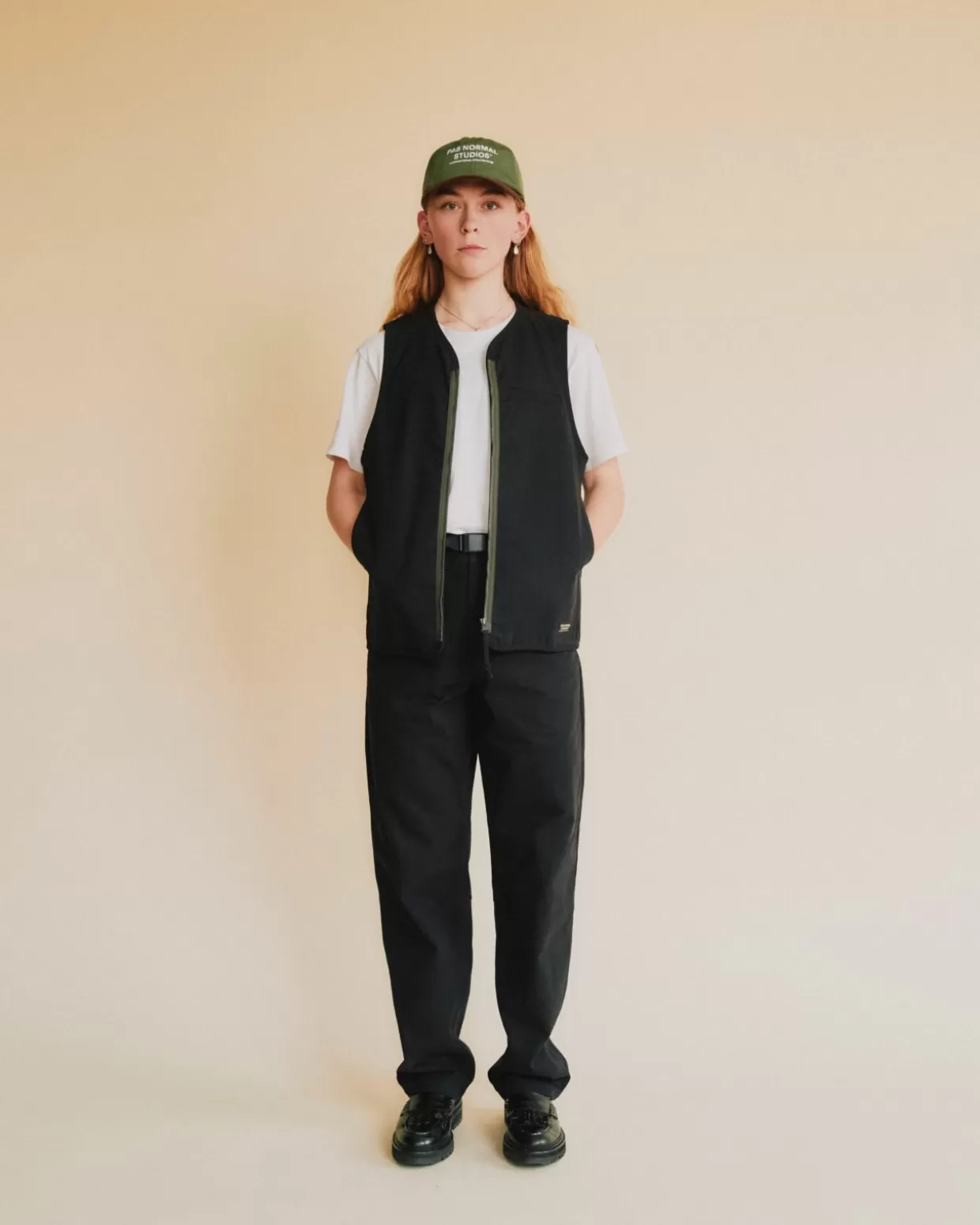 offrace_cotton_twill_vest___black_4-1.webp Casual | Casual^Pas Normal Studios Off-Race Cotton Twill Vest — Black