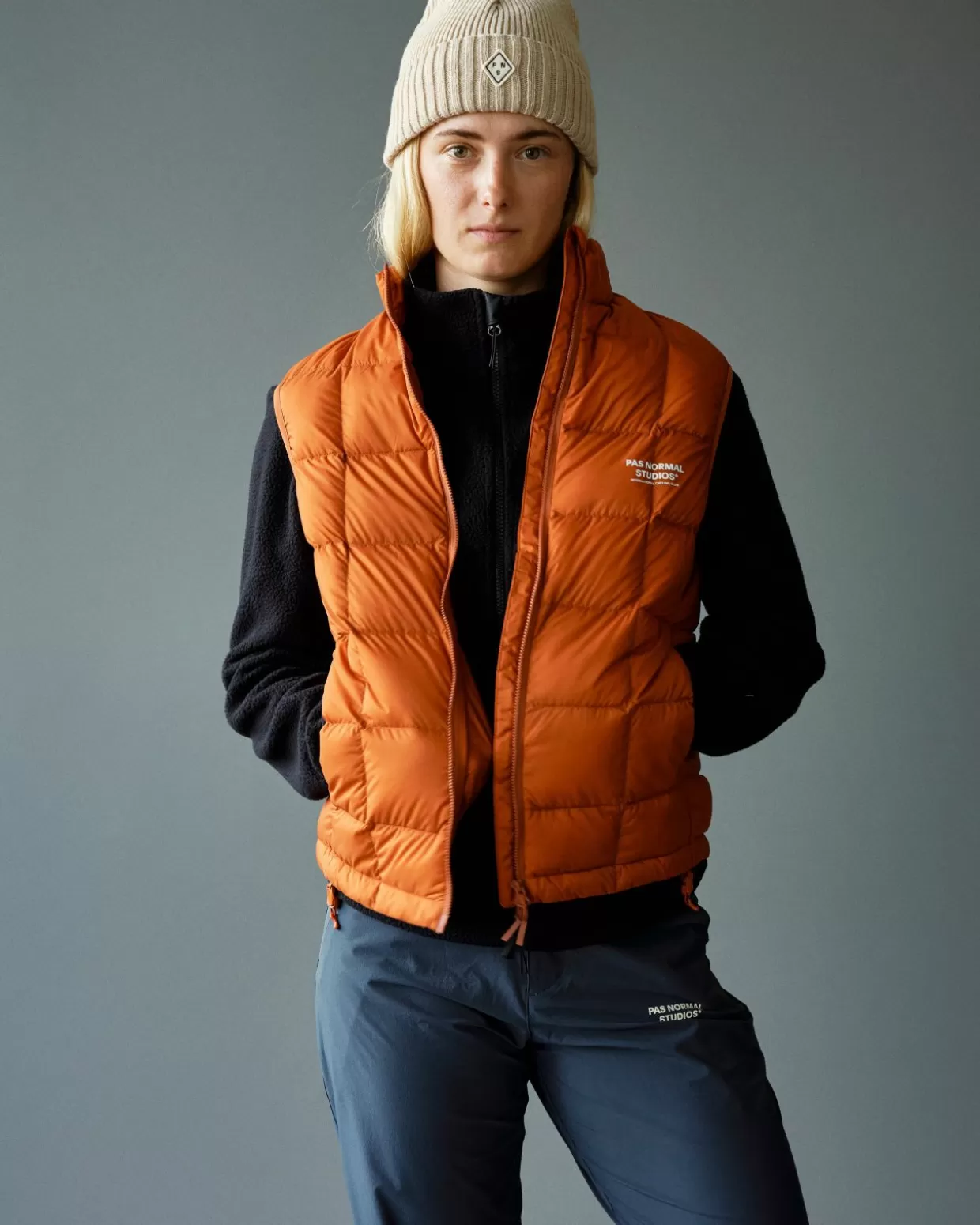offrace_down_vest___copper_orange_6-1.webp Casual | Casual^Pas Normal Studios Off-Race Down Vest — Copper Orange