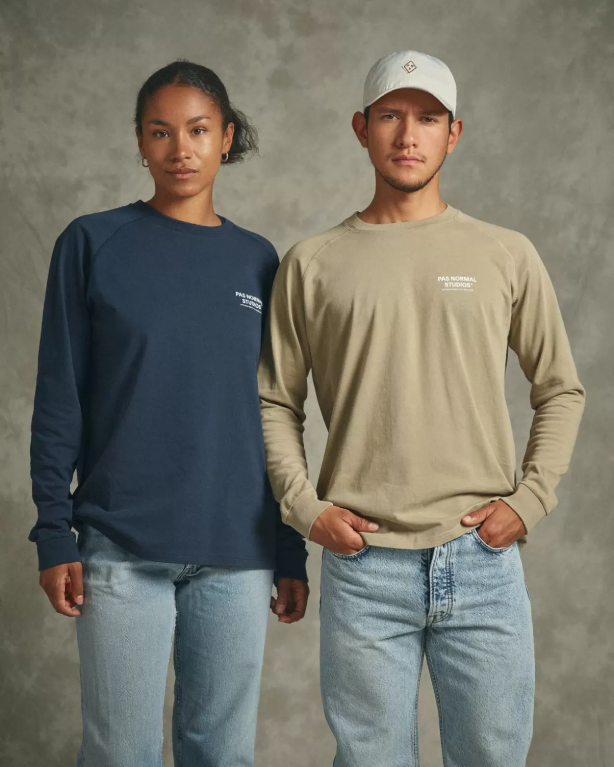 offrace_pns_long_sleeve_tshirt___navy_3-1.webp Casual | Casual^Pas Normal Studios Off-Race PNS Long Sleeve T-Shirt — Navy