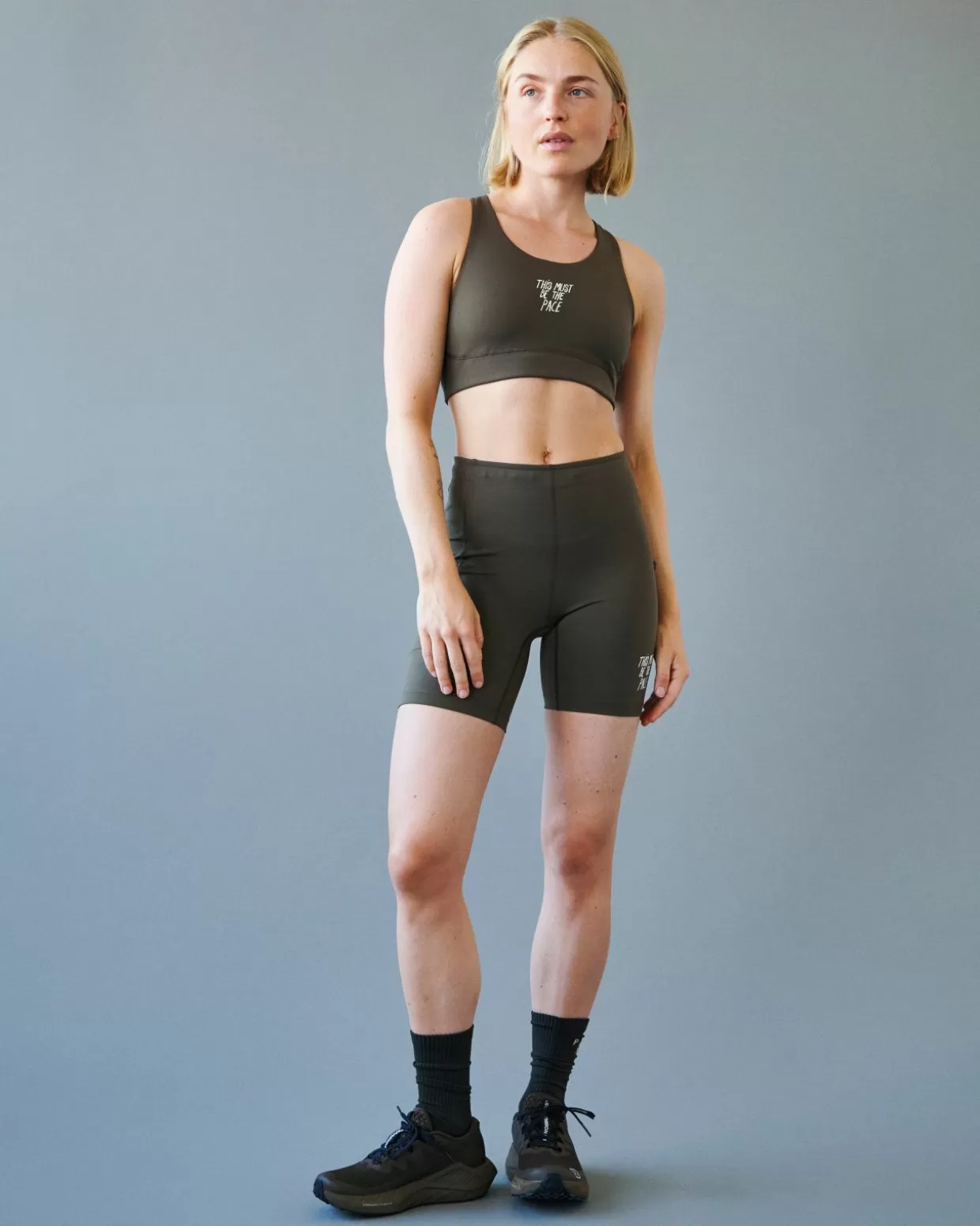 womens_balance_short_tights___dusty_brown_3-1.webp Gym & Training^Pas Normal Studios Women's Balance Short Tights — Dusty Brown