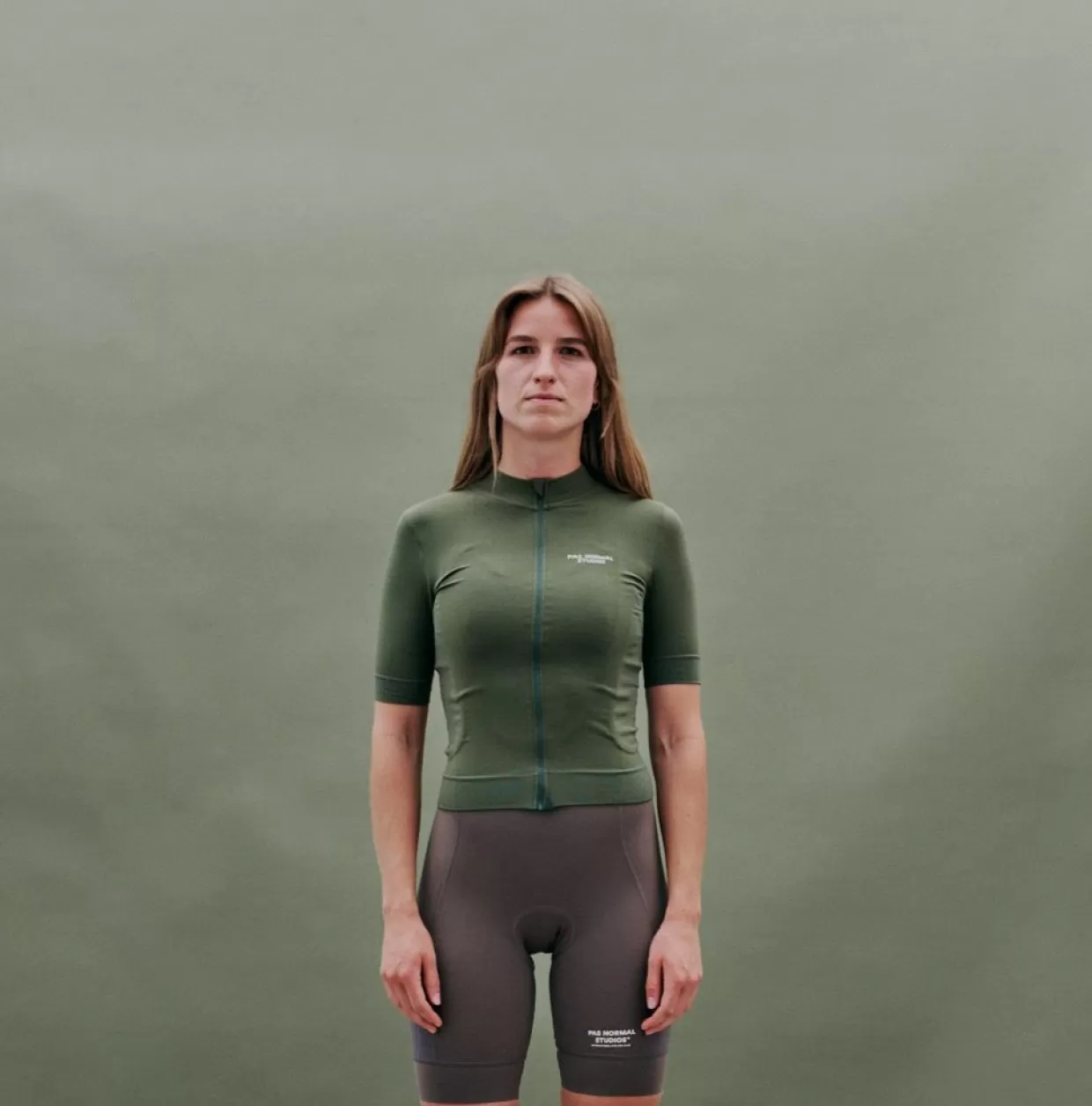 womens_escapism_knit_jersey___dark_moss_3-1.webp Jerseys^Pas Normal Studios Women's Escapism Knit Jersey — Dark Moss
