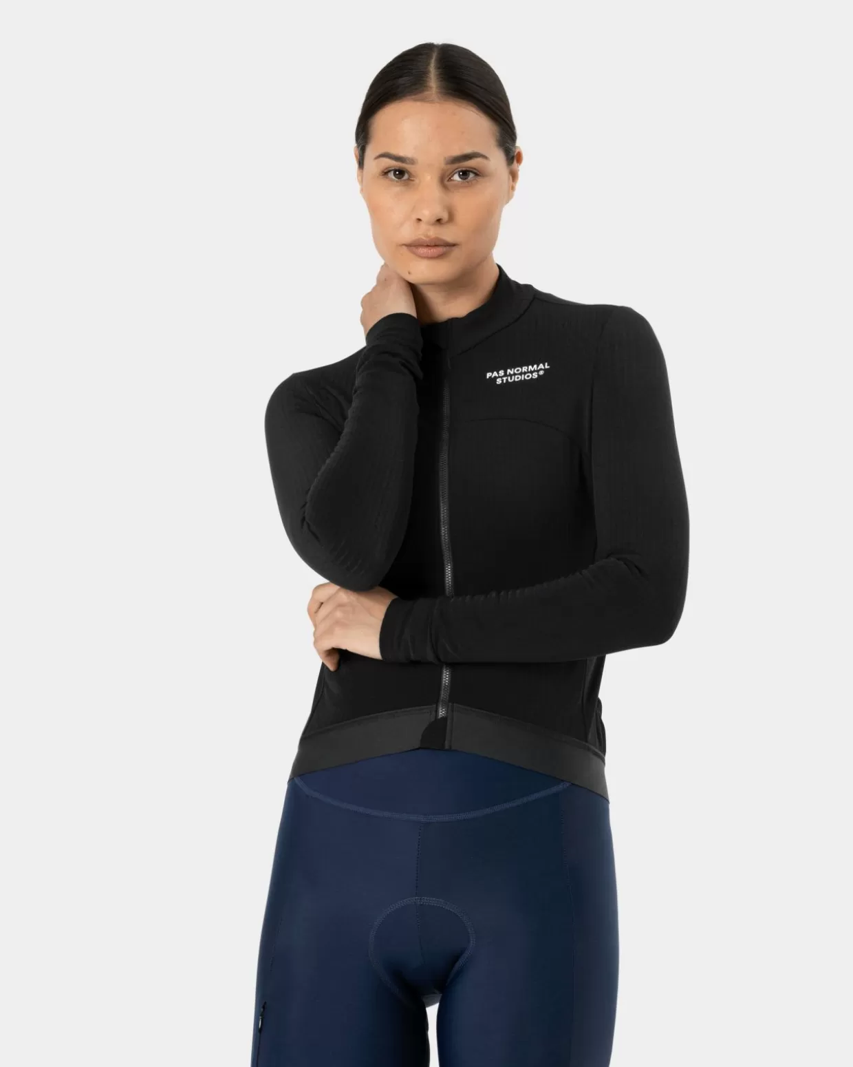 Jerseys^Pas Normal Studios Women's Essential Long Sleeve Jersey — Black