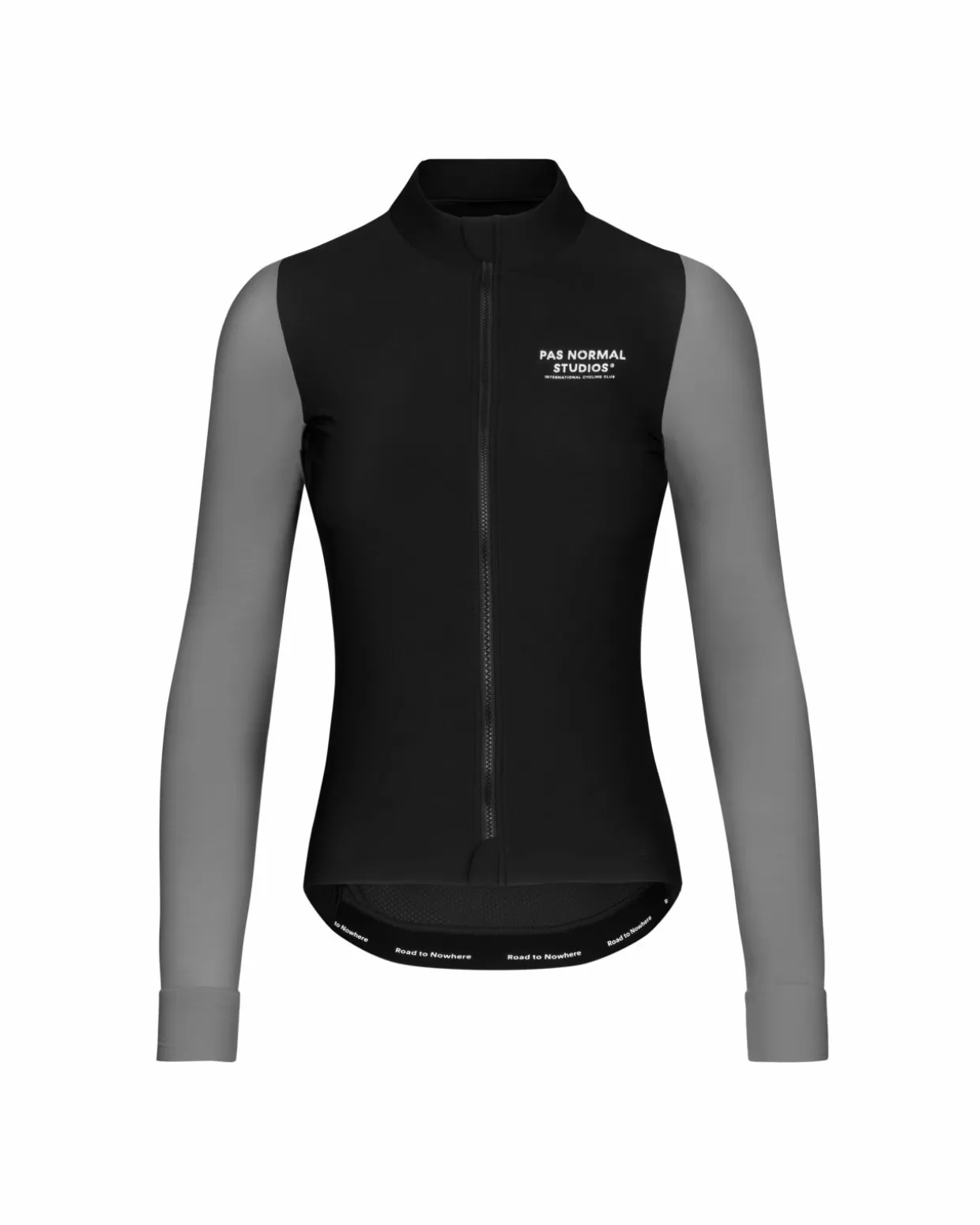 Jerseys^Pas Normal Studios Women's Mechanism Long Sleeve Jersey — Black/Medium Grey