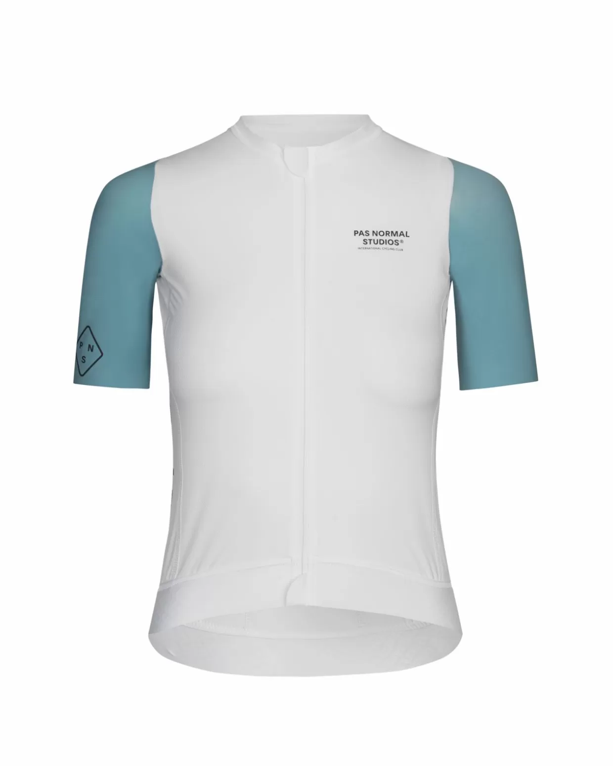 Jerseys^Pas Normal Studios Women's Midsummer Jersey — Dusty Blue Sleeve