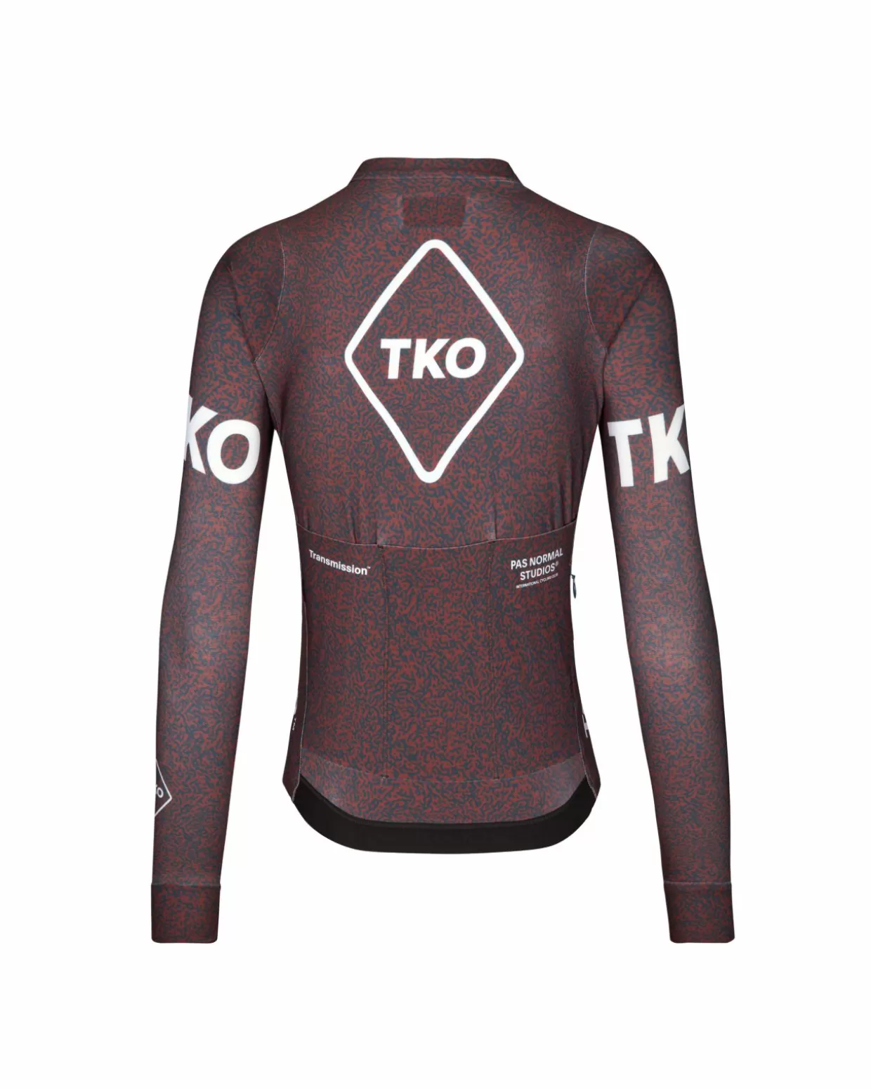 womens_tko_long_sleeve_jersey___mahogany_transmission_2-1.webp Jerseys^Pas Normal Studios Women's T.K.O. Long Sleeve Jersey — Mahogany Transmission